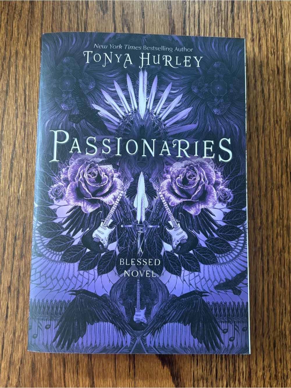 Passionaries Blessed Series Novel by Tonya Hurley Paperback Book